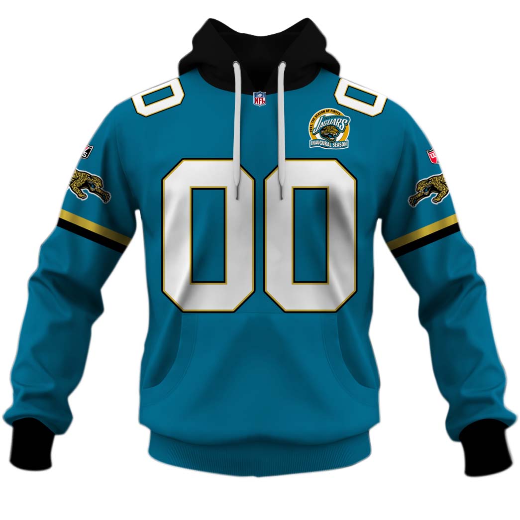 Personalized 1995 Jacksonville Jaguars Vintage Throwback Home Jersey GearShop