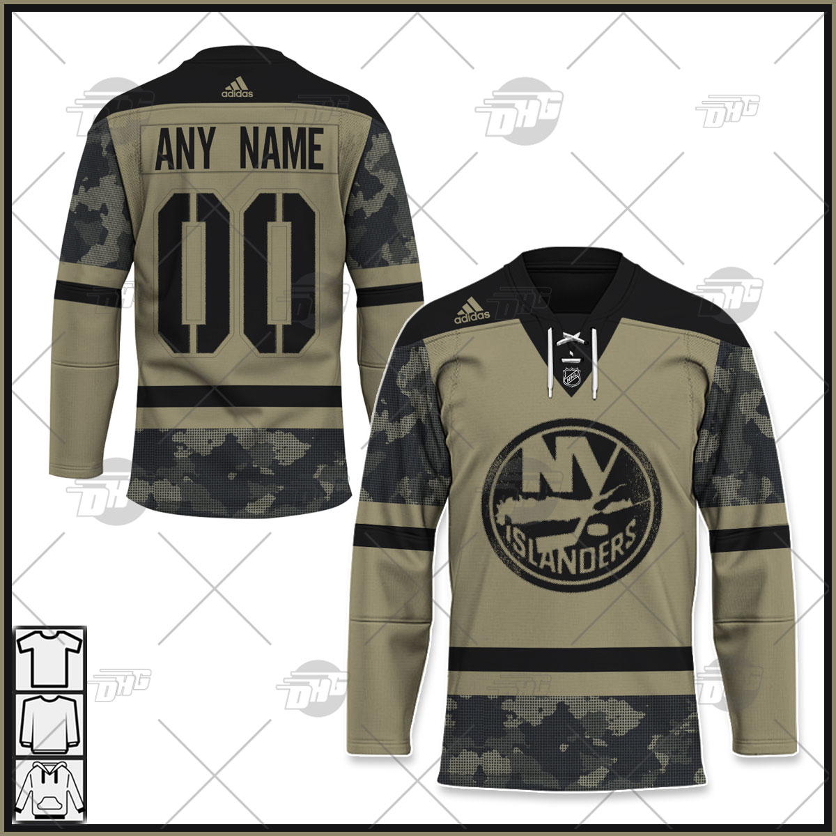 Islanders military best sale jersey