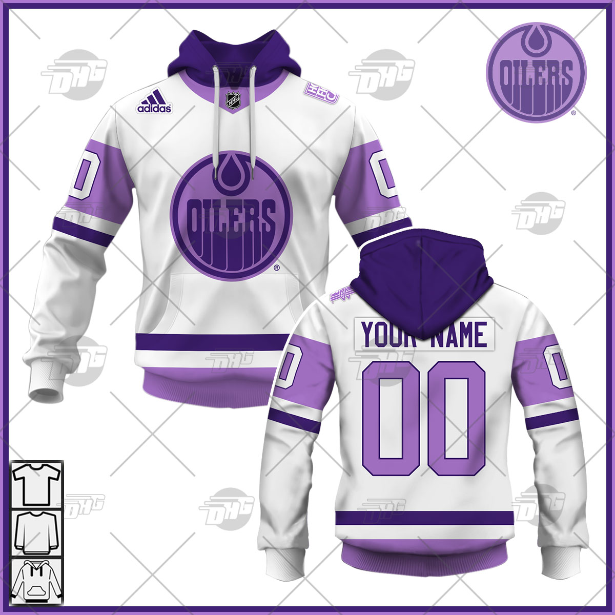 Purple 2024 oilers jersey