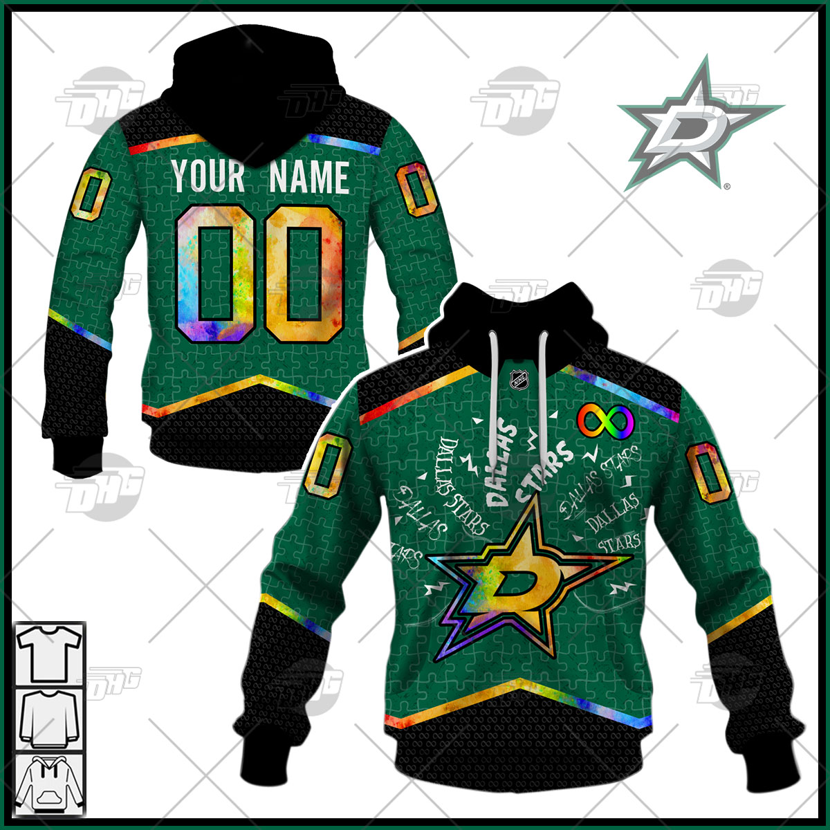 dallas stars jersey hoodie