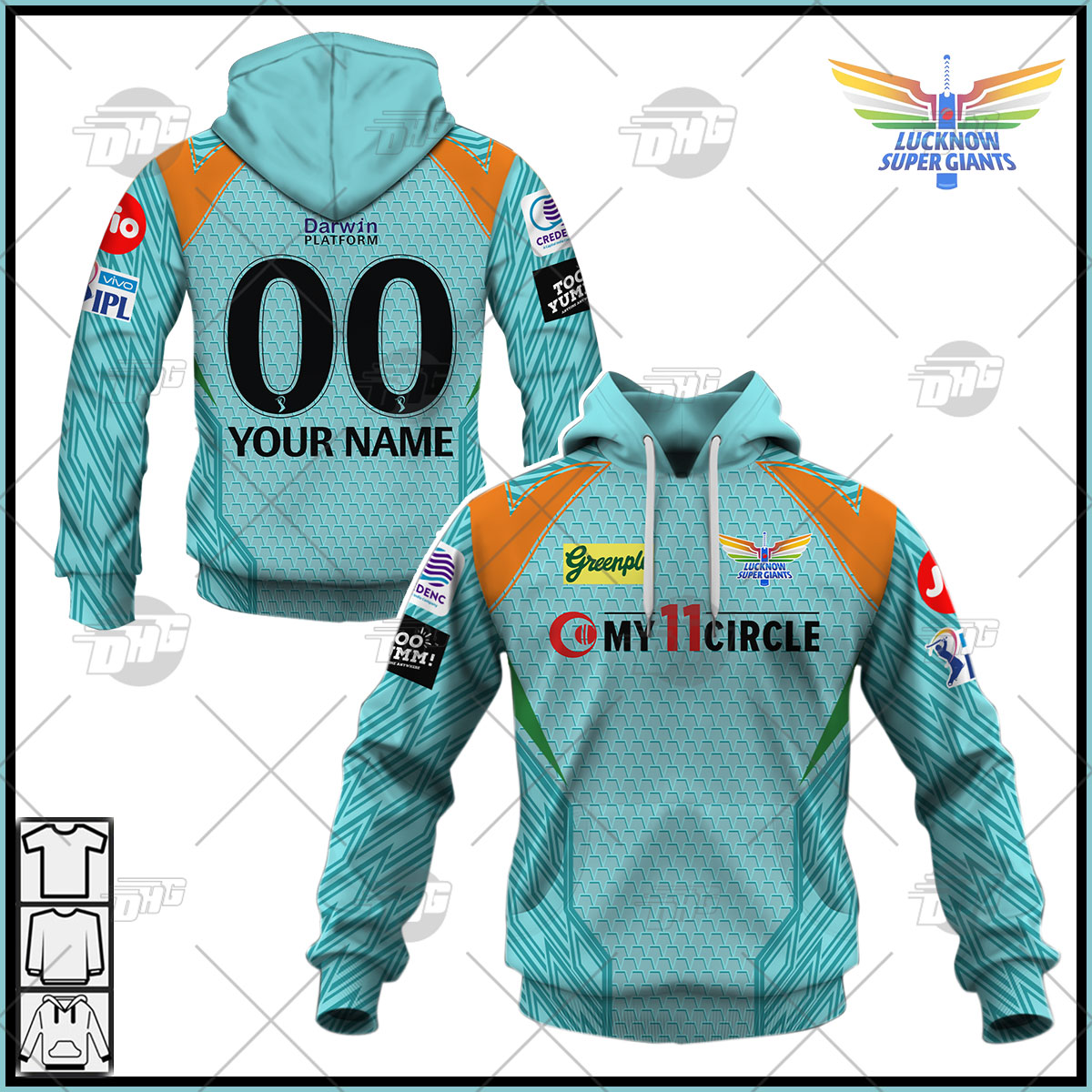 : Whitedot Gujrat Titans IPL Replica Cricket Jersey 2022