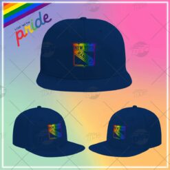 Personalize NHL New York Rangers LGBTQ Pride Month Gay Cap Snapback