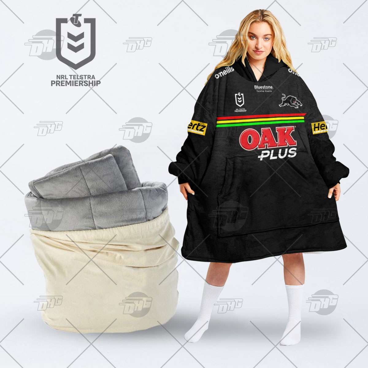 Personalise NRL Penrith Panthers 2022 Men's Dark Training Jersey -  OldSchoolThings - Personalize Your Own New & Retro Sports Jerseys, Hoodies,  T Shirts